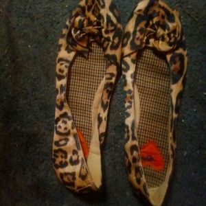 Rocket dog cheetah flats